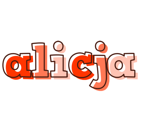 Alicja paint logo