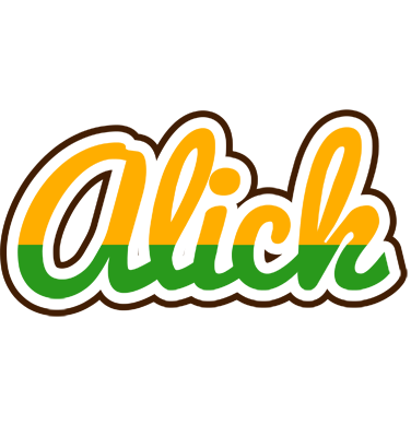 Alick banana logo