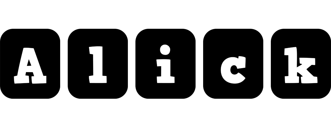 Alick box logo