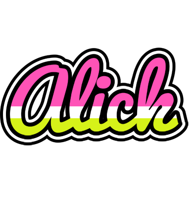 Alick candies logo