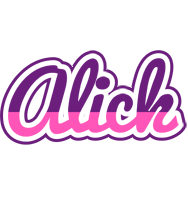 Alick cheerful logo