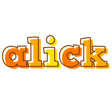 Alick desert logo