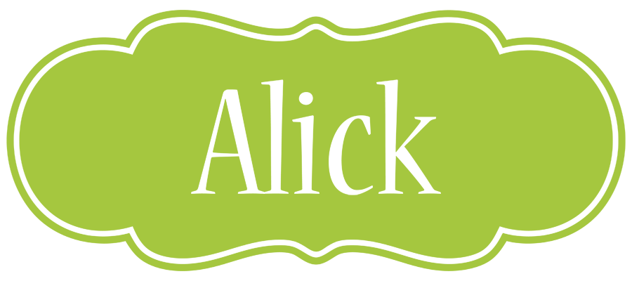 Alick family logo
