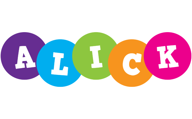 Alick happy logo