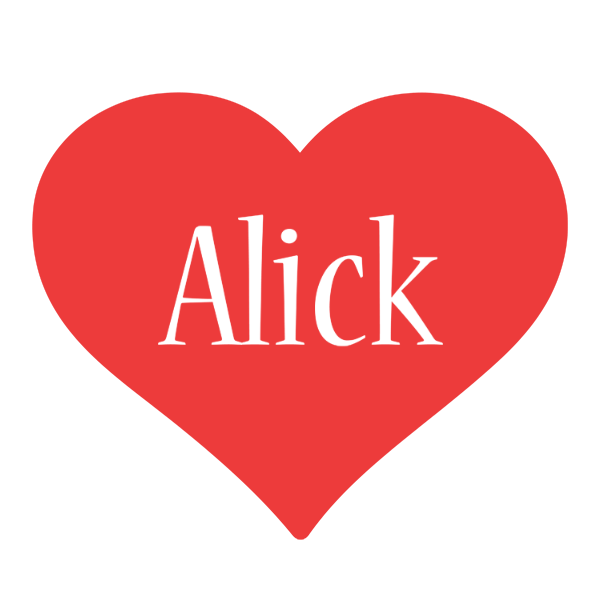 Alick love logo