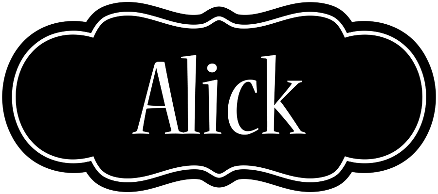 Alick welcome logo
