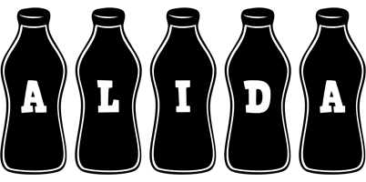 Alida bottle logo