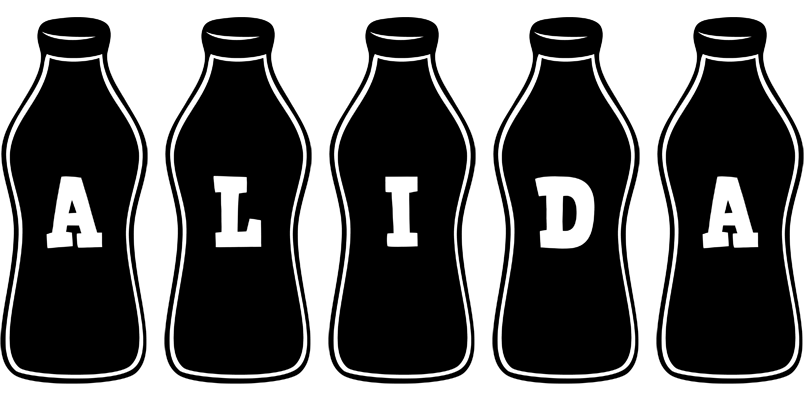 Alida bottle logo