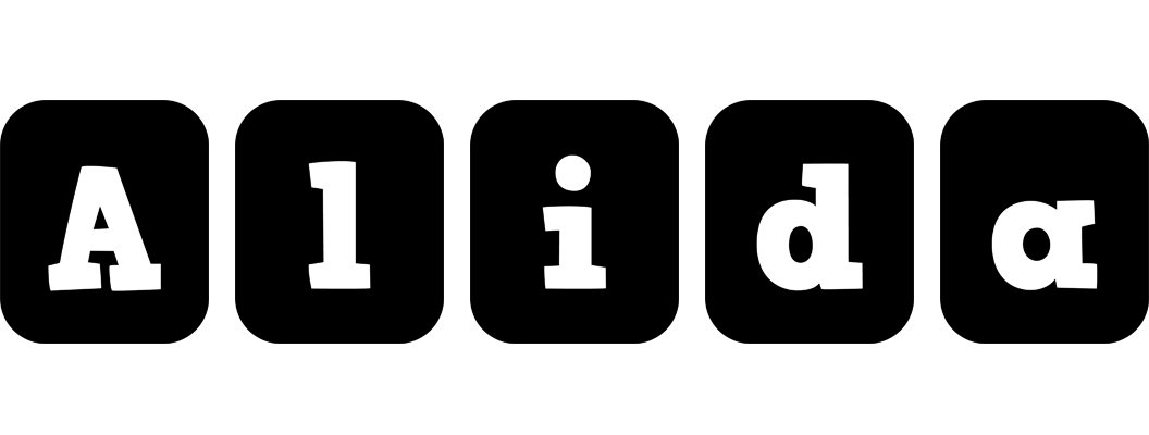 Alida box logo