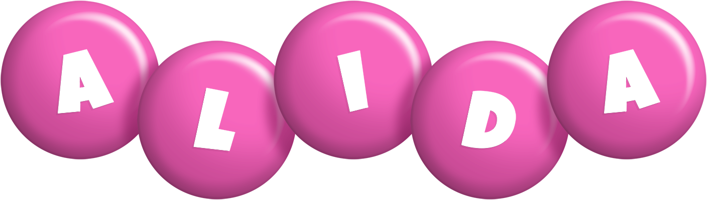 Alida candy-pink logo