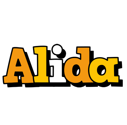 Alida cartoon logo
