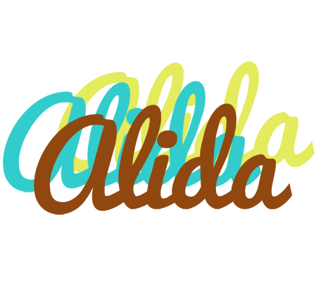 Alida cupcake logo