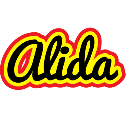 Alida flaming logo