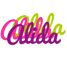 Alida flowers logo