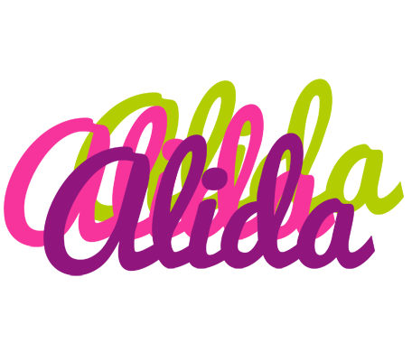 Alida flowers logo
