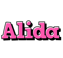 Alida girlish logo