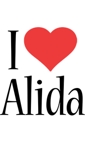 Alida i-love logo