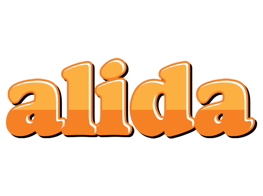 Alida orange logo