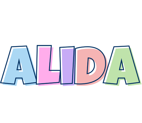 Alida pastel logo
