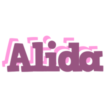 Alida relaxing logo