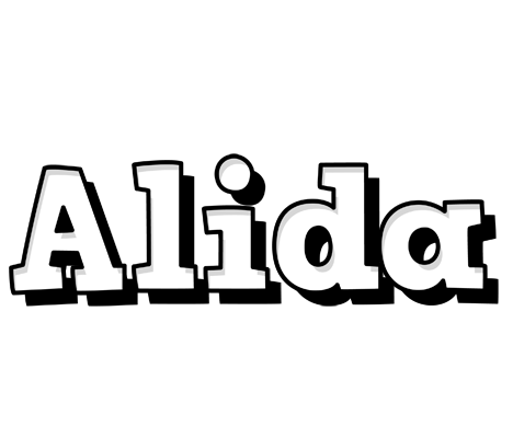 Alida snowing logo
