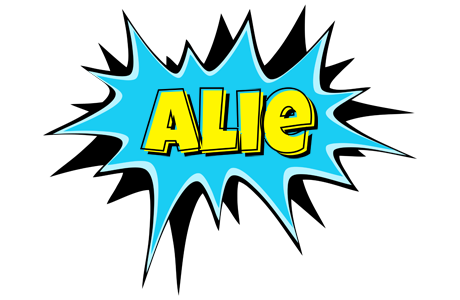 Alie amazing logo