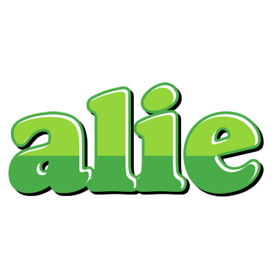 Alie apple logo