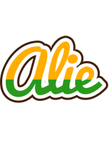 Alie banana logo