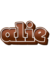 Alie brownie logo