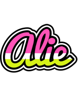 Alie candies logo