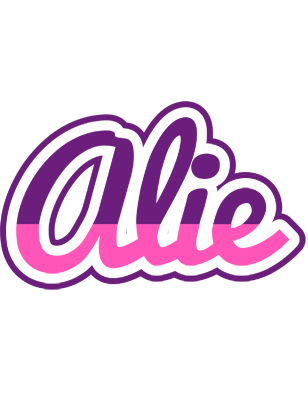 Alie cheerful logo