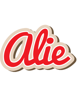 Alie chocolate logo