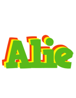 Alie crocodile logo