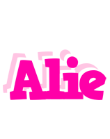 Alie dancing logo