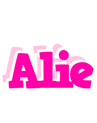Alie dancing logo