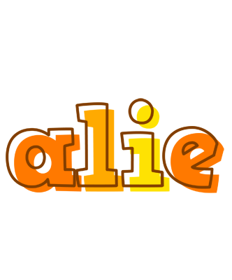 Alie desert logo