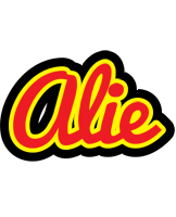 Alie fireman logo