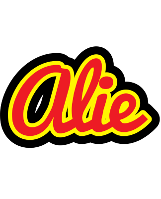 Alie fireman logo