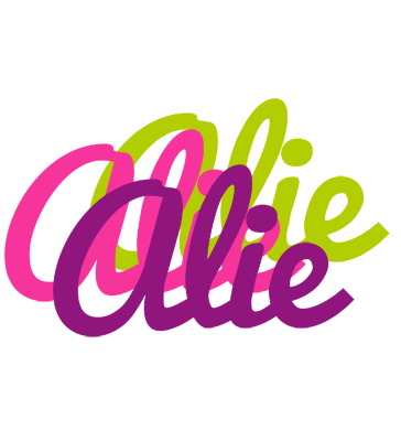 Alie flowers logo