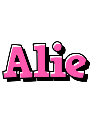 Alie girlish logo