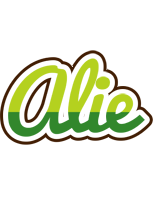 Alie golfing logo