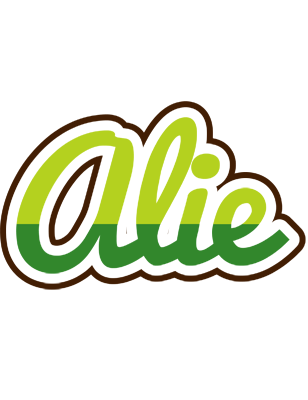 Alie golfing logo