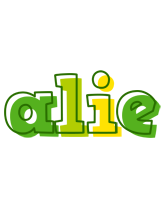 Alie juice logo