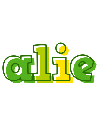 Alie juice logo
