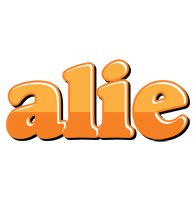 Alie orange logo