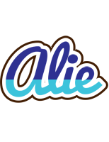 Alie raining logo