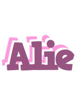 Alie relaxing logo