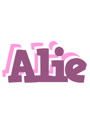 Alie relaxing logo