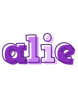 Alie sensual logo