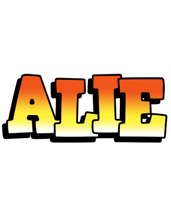 Alie sunset logo